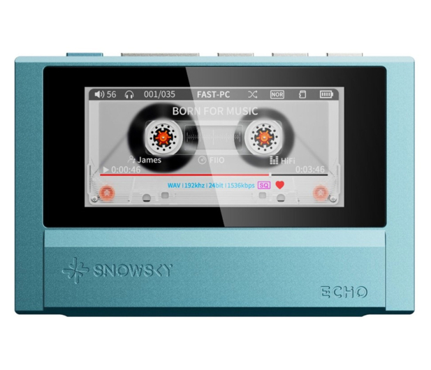 FiiO FiiO SNOWSKY ECHO sky blue - Przenośny odtwarzacz Hi-Res - 1583278 - zdjęcie 2
